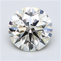 1.70 quilates, Redondo Diamante , Color G, claridad VS2 y certificado por EGL INT 
