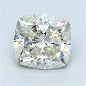 Picture of 3.03 Carats, Cushion Diamond with  Cut, H Color, SI1 Clarity and Certified by EGL