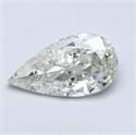 1.56 quilates, De pera Diamante , Color F, claridad SI1 y certificado por EGL INT 