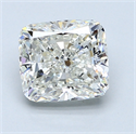 1.73 quilates, Del cojín Diamante , Color F, claridad VS1 y certificado por EGL INT 