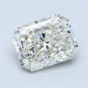 Picture of 2.50 Carats, Radiant Diamond with  Cut, F Color, VS2 Clarity and Certified by EGL