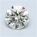 1.23 quilates, Redondo Diamante , Color H, claridad SI1 y certificado por EGL INT 