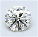 1.22 quilates, Redondo Diamante , Color G, claridad VS1 y certificado por EGL INT 