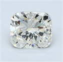 1.52 quilates, Del cojín Diamante , Color F, claridad SI1 y certificado por EGL INT 