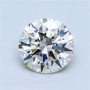 Picture of 1.02 Carats, Round Diamond with Excellent Cut, F Color, VVS2 Clarity and Certified by EGL