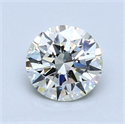 1.02 quilates, Redondo Diamante , Color F, claridad VVS2 y certificado por EGL INT 
