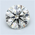 1.50 quilates, Redondo Diamante , Color G, claridad SI1 y certificado por EGL INT 