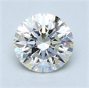 1.07 quilates, Redondo Diamante , Color F, claridad VS2 y certificado por EGL INT 