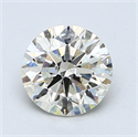 1.30 quilates, Redondo Diamante , Color G, claridad VS1 y certificado por EGL INT 