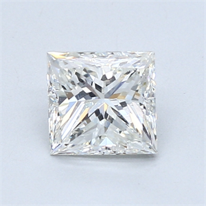 Picture of 1.01 Carats, Princess Diamond with  Cut, F Color, VVS2 Clarity and Certified by EGL