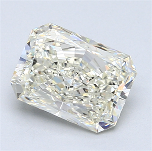 Picture of 2.20 Carats, Radiant Diamond with  Cut, H Color, VVS2 Clarity and Certified by EGL