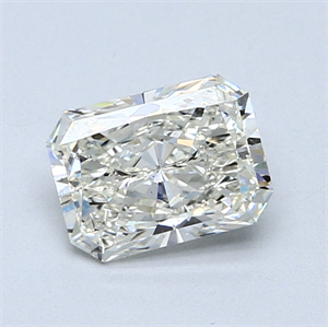 Picture of 1.22 Carats, Radiant Diamond with  Cut, F Color, VS2 Clarity and Certified by EGL