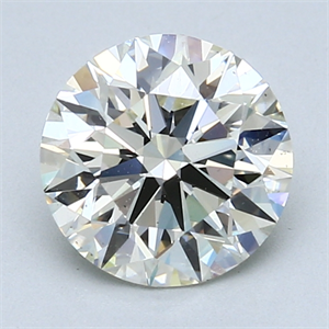Picture of 2.01 Carats, Round Diamond with Excellent Cut, H Color, VS2 Clarity and Certified by EGL