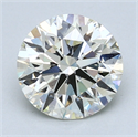2.01 quilates, Redondo Diamante , Color H, claridad VS2 y certificado por EGL INT 