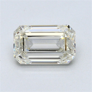Picture of 1.74 Carats, Emerald Diamond with  Cut, H Color, VVS2 Clarity and Certified by EGL