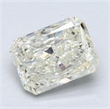 2.00 quilates, Radiante Diamante , Color G, claridad SI1 y certificado por EGL INT 