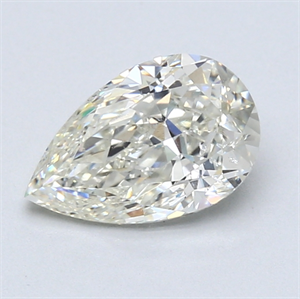 Picture of 1.50 Carats, Pear Diamond with  Cut, G Color, VS2 Clarity and Certified by EGL