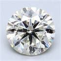 4.89 quilates, Redondo Diamante , Color G, claridad SI2 y certificado por EGL INT 