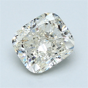 Picture of 1.51 Carats, Cushion Diamond with  Cut, G Color, SI1 Clarity and Certified by EGL