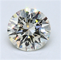 1.20 quilates, Redondo Diamante , Color G, claridad VS2 y certificado por EGL INT 