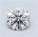 0.81 Carats, Round Diamond with Excellent Cut, E Color, VS2 Clarity and Certified by EGL