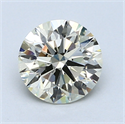 1.40 Carats, Round Diamond with Excellent Cut, H Color, VS2 Clarity and Certified by EGL