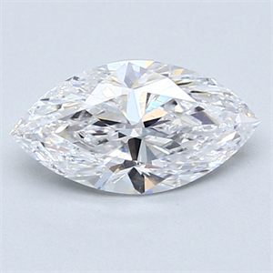 Picture of 1.01 Carats, Narquise Diamond with  Cut, D Color, SI1 Clarity and Certified by EGL