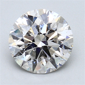 Picture of 1.53 Carats, Round Diamond with Excellent Cut, F Color, SI1 Clarity and Certified by EGL