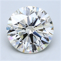3.51 quilates, Redondo Diamante , Color G, claridad VS2 y certificado por EGL INT 