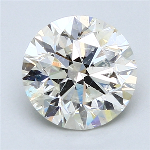 Picture of 2.01 Carats, Round Diamond with Excellent Cut, G Color, SI1 Clarity and Certified by EGL