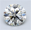 1.40 quilates, Redondo Diamante , Color G, claridad SI1 y certificado por EGL INT 