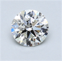 0.80 Carats, Round Diamond with Excellent Cut, E Color, VVS2 Clarity and Certified by EGL