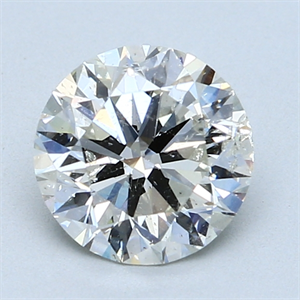 Picture of 1.74 Carats, Round Diamond with Excellent Cut, F Color, SI1 Clarity and Certified by EGL
