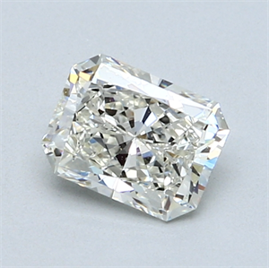 Picture of 0.96 Carats, Radiant Diamond with  Cut, F Color, VVS2 Clarity and Certified by EGL