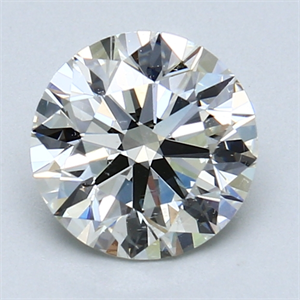 Picture of 1.52 Carats, Round Diamond with Excellent Cut, F Color, SI1 Clarity and Certified by EGL