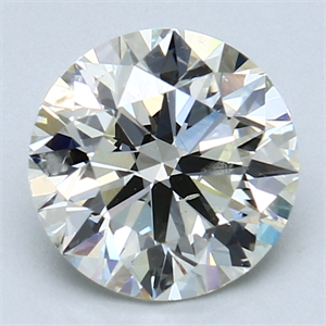 Picture of 2.01 Carats, Round Diamond with Excellent Cut, G Color, SI1 Clarity and Certified by EGL