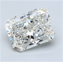 2.01 quilates, Radiante Diamante , Color E, claridad VS2 y certificado por EGL INT 