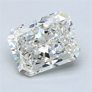 Picture of 2.01 Carats, Radiant Diamond with  Cut, E Color, VS2 Clarity and Certified by EGL