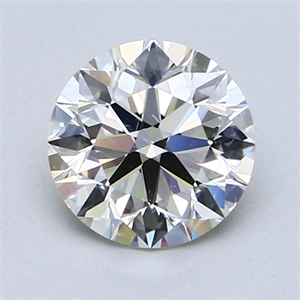 Picture of 1.52 Carats, Round Diamond with Excellent Cut, G Color, SI1 Clarity and Certified by EGL