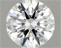 Diamante Natural 0.55 quilates, Redondo , Color F, claridad VVS1 y certificado GIA