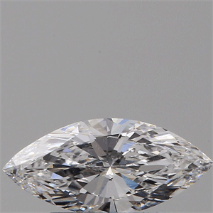 0.60 Carats, MARQUISE Diamond with  Cut, D Color, VVS1 Clarity and Certified by GIA