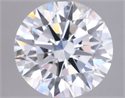 Del inventario de diamantes de laboratorio, 2.22 quilates, Redondo , Color D, claridad VS2 y certificado IGI