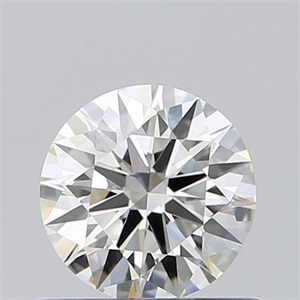 Foto Diamante Natural 0.55 quilates, Redondo , Color H, claridad IF y certificado GIA de