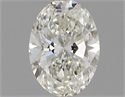 Diamante Natural 0.50 quilates, Ovalado , Color J, claridad VVS1 y certificado GIA