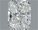 Natural Diamond 0.36 Carats, Radiant with  Cut, F Color, VVS1 Clarity and Certified by GIA