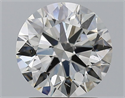 Diamante Natural 2.01 quilates, Redondo , Color H, claridad SI1 y certificado GIA
