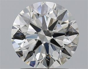 Foto Diamante Natural 2.01 quilates, Redondo , Color H, claridad SI1 y certificado GIA de