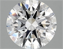 Del inventario de diamantes de laboratorio, 2.09 quilates, Redondo , Color E, claridad VS1 y certificado IGI