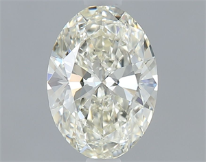 Picture of Natural Diamond 0.70 Carats, Oval with  Cut, L Color, VVS1 Clarity and Certified by GIA