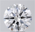 Natural Diamond 5.06 Carats, Round with Excellent Cut, F Color, VS2 Clarity and Certified by GIA